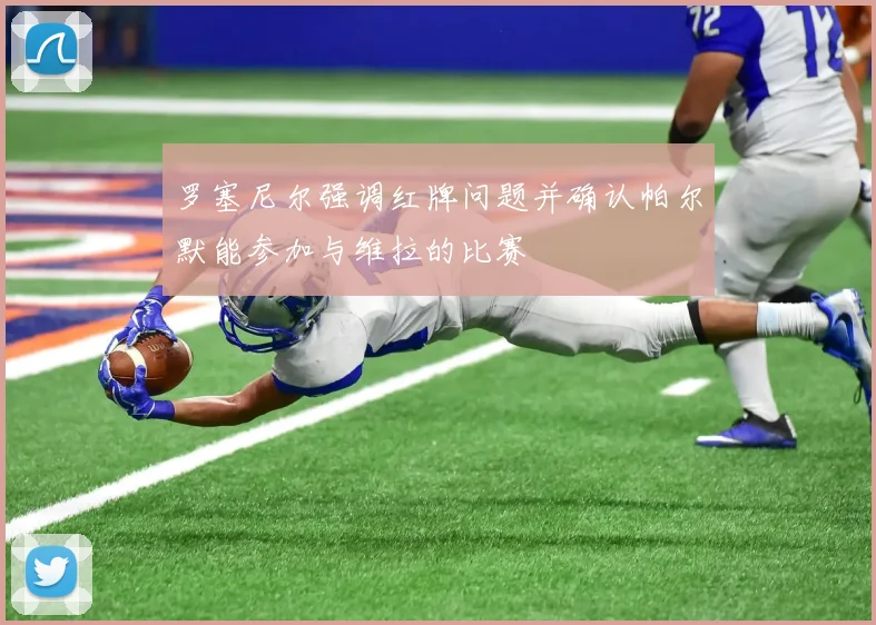 罗塞尼尔强调红牌问题并确认帕尔默能参加与维拉的比赛